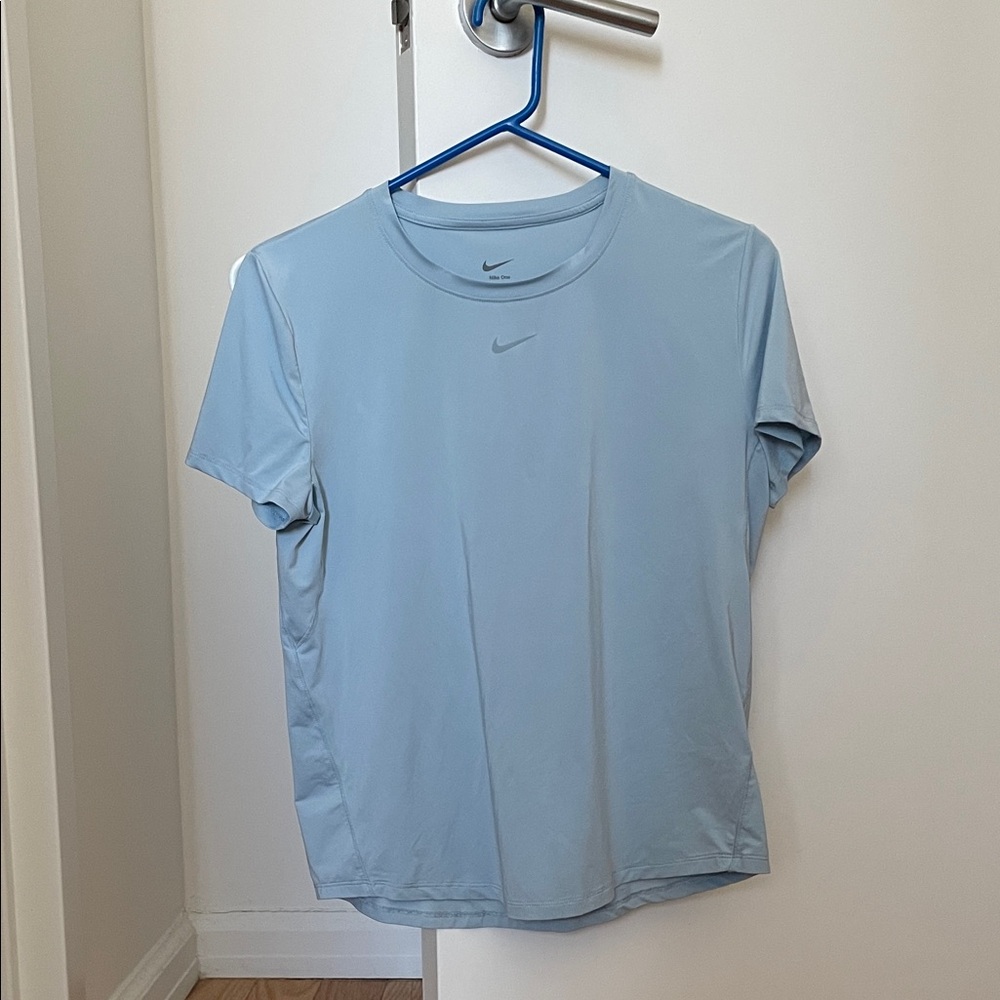 Nike Light Blue Performance Crew Neck Tee
